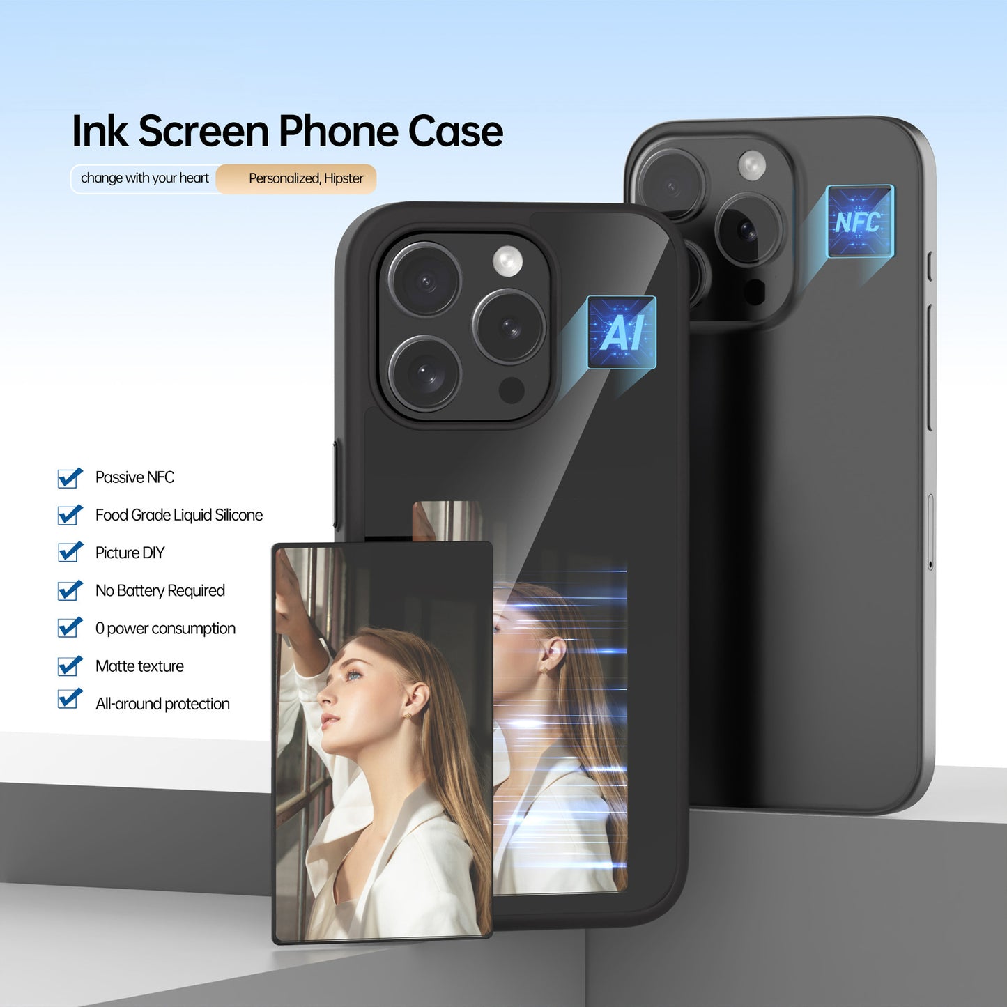 Magic E-Ink Screen Phone Case®